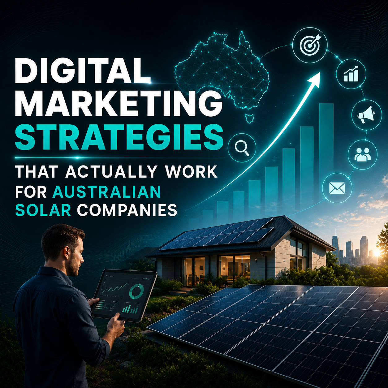 Digital marketing strategies for Australian solar companies