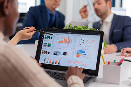A campaign chart showcasing results driven by a solar lead generation company.